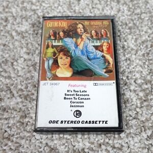 Carole King Her Greatest Hits Cassette Tape Ode Records JET 34967 Vintage 1978
